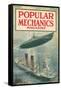 Popular Mechanics, August 1917-null-Framed Stretched Canvas