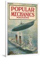 Popular Mechanics, August 1917-null-Framed Art Print