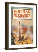 Popular Mechanics, August 1922-null-Framed Art Print