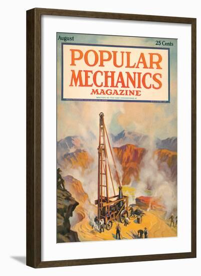 Popular Mechanics, August 1922-null-Framed Art Print