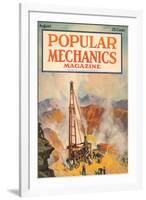 Popular Mechanics, August 1922-null-Framed Art Print