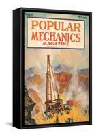 Popular Mechanics, August 1922-null-Framed Stretched Canvas