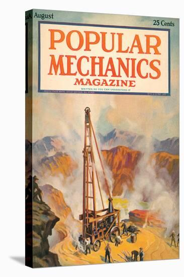 Popular Mechanics, August 1922-null-Stretched Canvas