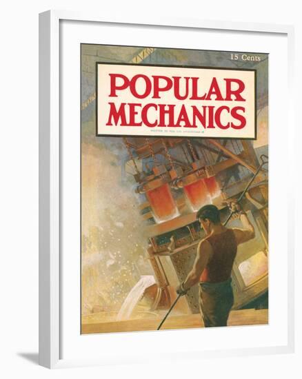 Popular Mechanics, February 1913-null-Framed Art Print