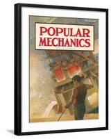 Popular Mechanics, February 1913-null-Framed Art Print