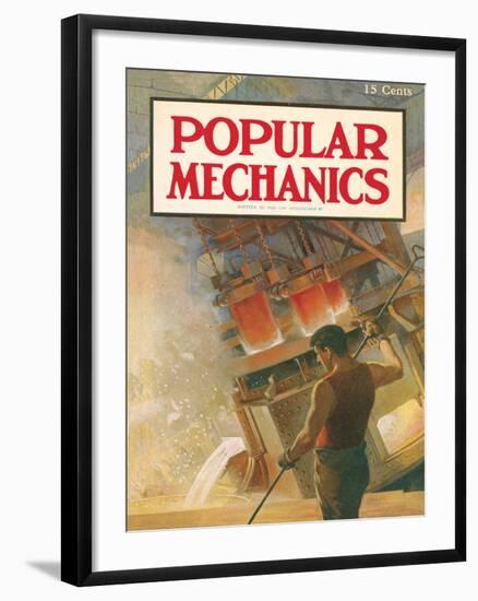 Popular Mechanics, February 1913-null-Framed Art Print