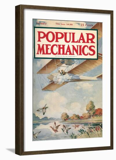 Popular Mechanics, January 1913-null-Framed Art Print
