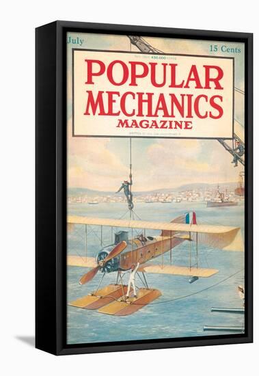 Popular Mechanics, July 1916-null-Framed Stretched Canvas