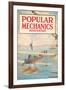 Popular Mechanics, July 1916-null-Framed Art Print