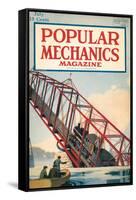 Popular Mechanics, July 1918-null-Framed Stretched Canvas