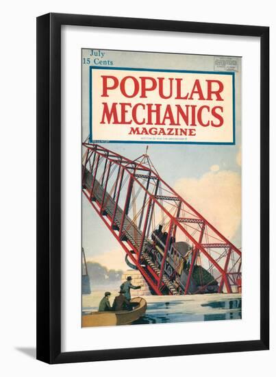 Popular Mechanics, July 1918-null-Framed Art Print