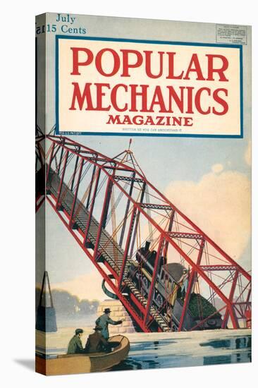 Popular Mechanics, July 1918-null-Stretched Canvas