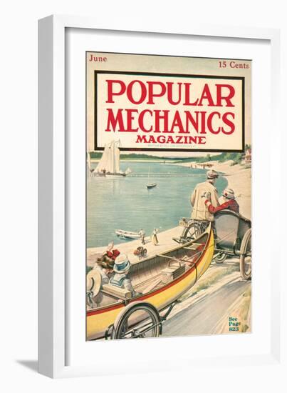 Popular Mechanics, June 1915-null-Framed Art Print