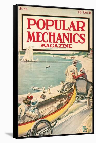 Popular Mechanics, June 1915-null-Framed Stretched Canvas