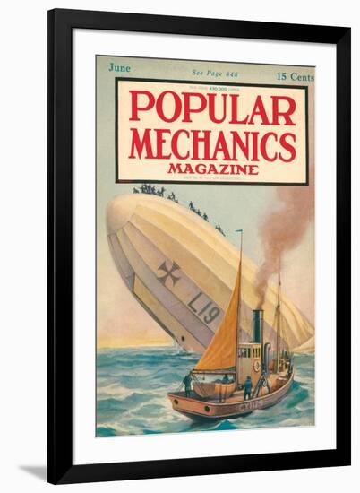 Popular Mechanics, June 1916-null-Framed Art Print