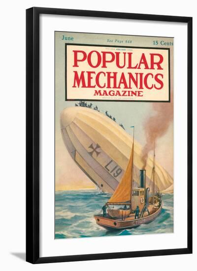 Popular Mechanics, June 1916-null-Framed Art Print