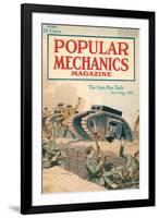 Popular Mechanics, June 1918-null-Framed Art Print