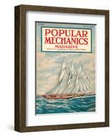 Popular Mechanics, June 1923-null-Framed Art Print