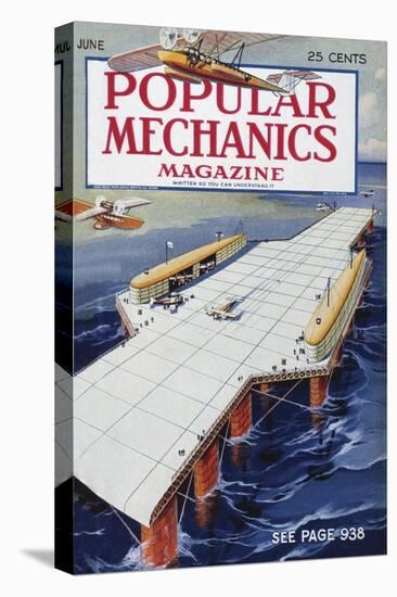 Popular Mechanics, June-null-Stretched Canvas