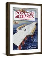 Popular Mechanics, June-null-Framed Art Print