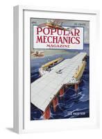 Popular Mechanics, June-null-Framed Art Print