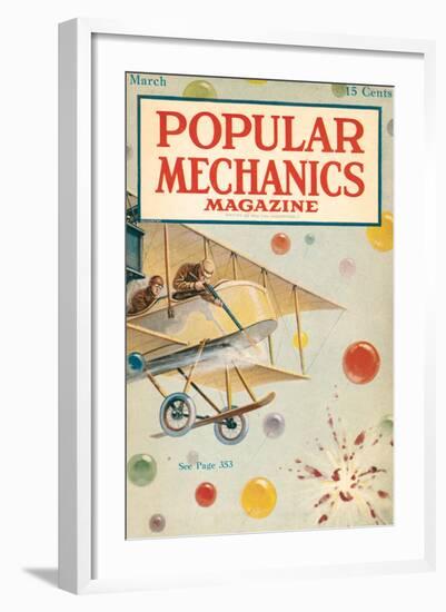 Popular Mechanics, March 1918-null-Framed Art Print