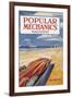 Popular Mechanics, March-null-Framed Art Print