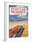 Popular Mechanics, March-null-Framed Art Print