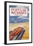 Popular Mechanics, March-null-Framed Art Print