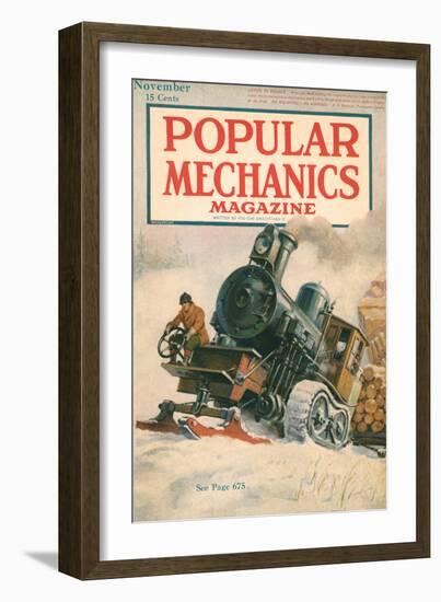 Popular Mechanics, November 1917-null-Framed Art Print