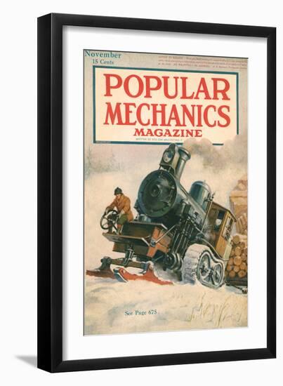 Popular Mechanics, November 1917-null-Framed Art Print