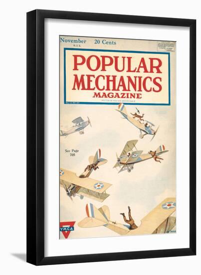 Popular Mechanics, November 1918-null-Framed Art Print