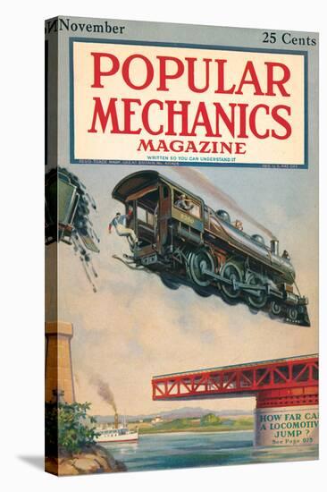 Popular Mechanics, November 1922-null-Stretched Canvas