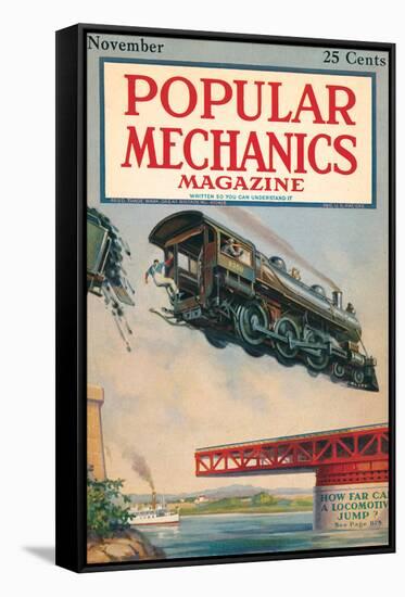 Popular Mechanics, November 1922-null-Framed Stretched Canvas