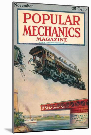 Popular Mechanics, November 1922-null-Mounted Art Print