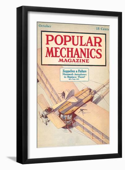 Popular Mechanics, October 1916-null-Framed Art Print