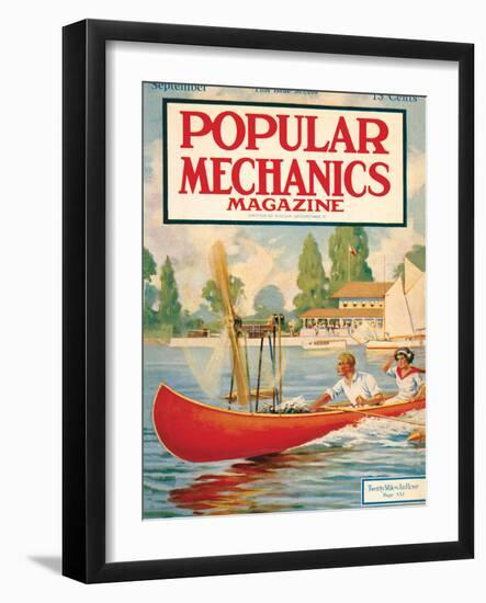 Popular Mechanics, September 1913-null-Framed Art Print