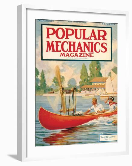 Popular Mechanics, September 1913-null-Framed Premium Giclee Print