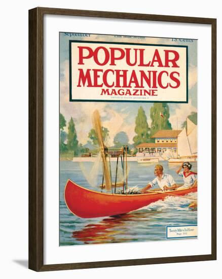 Popular Mechanics, September 1913-null-Framed Premium Giclee Print