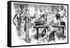 Popular Music - Ragtime in the Home in 1906-null-Framed Stretched Canvas