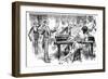 Popular Music - Ragtime in the Home in 1906-null-Framed Art Print