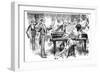 Popular Music - Ragtime in the Home in 1906-null-Framed Art Print