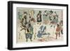 Popular Otsu-E Phenomenon, 1848-Utagawa Kuniyoshi-Framed Giclee Print