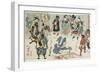 Popular Otsu-E Phenomenon, 1848-Utagawa Kuniyoshi-Framed Giclee Print
