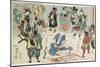 Popular Otsu-E Phenomenon, 1848-Utagawa Kuniyoshi-Mounted Giclee Print