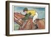 Popular Racing Colors-null-Framed Art Print