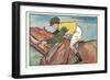 Popular Racing Colors-null-Framed Art Print