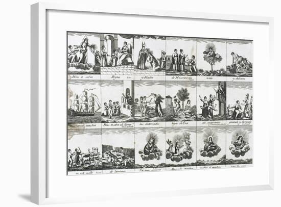 Popular Religious Imagery. Engraving.-Tarker-Framed Photographic Print