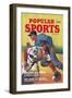 Popular Sports: Bruins on Base-null-Framed Art Print