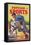 Popular Sports: Bruins on Base-null-Framed Stretched Canvas